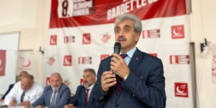 Saadet Partisi Vezirköprü İlçe Başkanlığı Kongresi Gerçekleşti